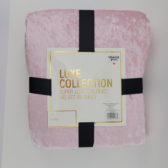 Luxe Collection Set of 2 Super Soft Blanket NWT - Picture 4 of 5
